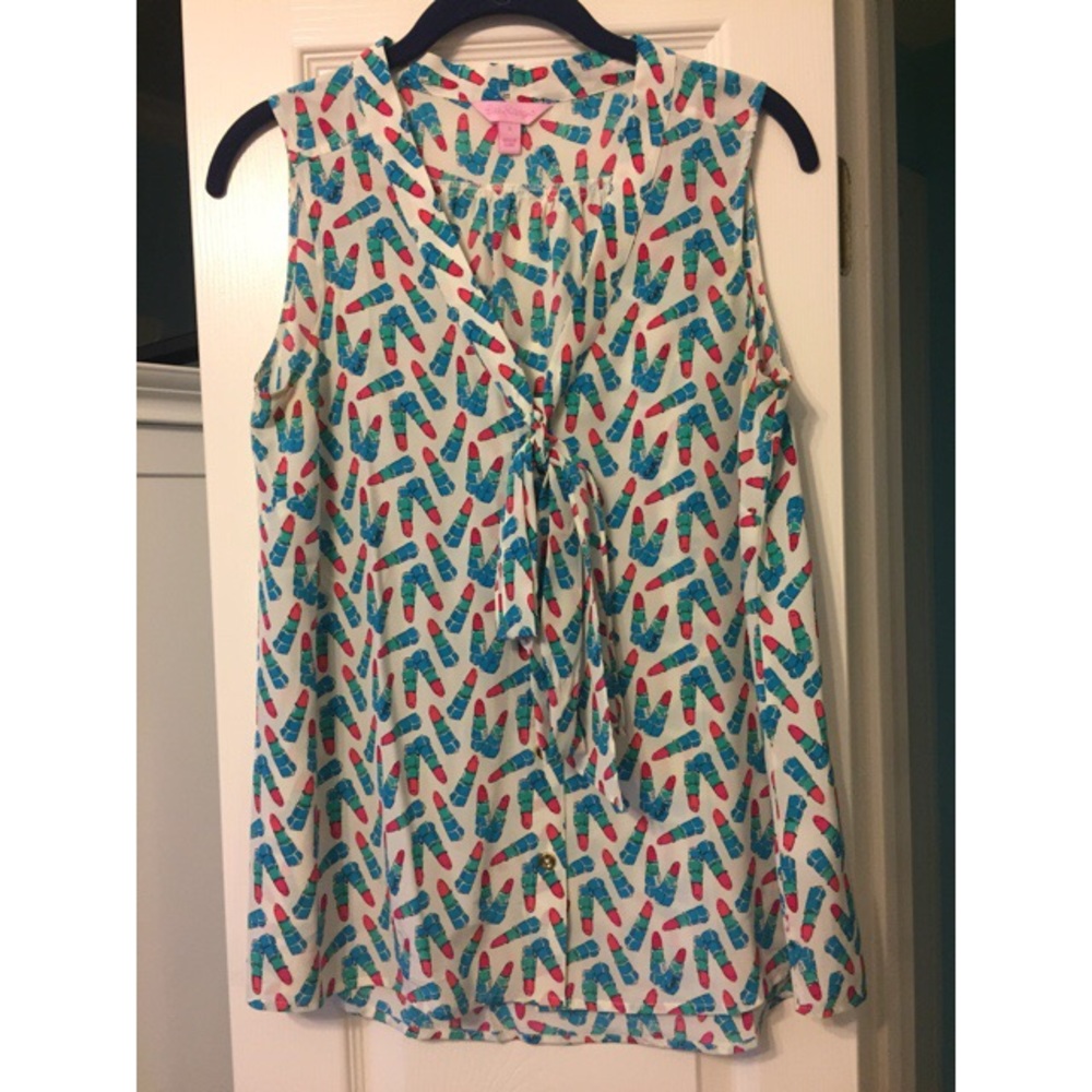 Lilly Pulitzer printed blouse